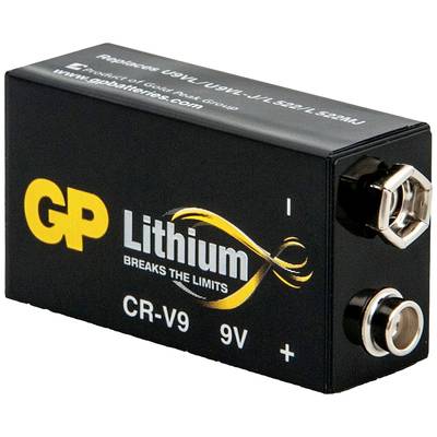 GP GPCR9VSTD565C1 9 V-blokbatteri Lithium 800 mAh 9 V 1 stk