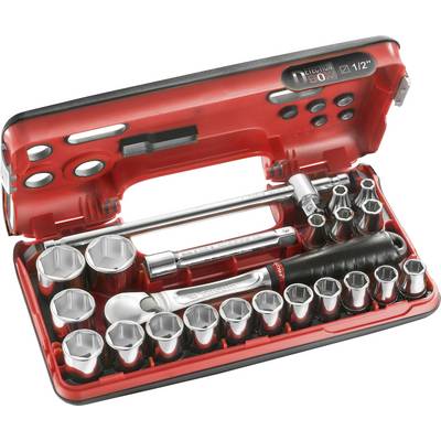 Facom Topnøglesæt Metrisk 1/2" (12,5 mm) 22 dele SL.DBOX4