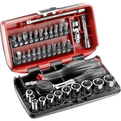 Facom Topnøglesæt Metrisk 1/4" (6,3 mm) 17 dele R.360NANOPB