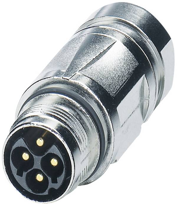 Power-stik - power M17 - P20 M 1607670 ST-3EP1N8A9003S Sølv Phoenix Contact Indhold: 1 stk