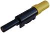 Hirschmann Test & Measurement SLS 10 B Laboratoriestik Stik, lige Stift-diameter: 4 mm Gul 1 stk Piece
