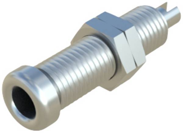 Hirschmann Test & Measurement BU 20 Laboratorietilslutning Tilslutning, indbygning lodret Stift-diameter: 4 mm Forniklet 1 stk