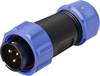 Weipu SP2110 / P 3 I Rundstik Stik, lige Samlet poltal: 3 Serie (rundstikforbindelse): SP21 1 stk