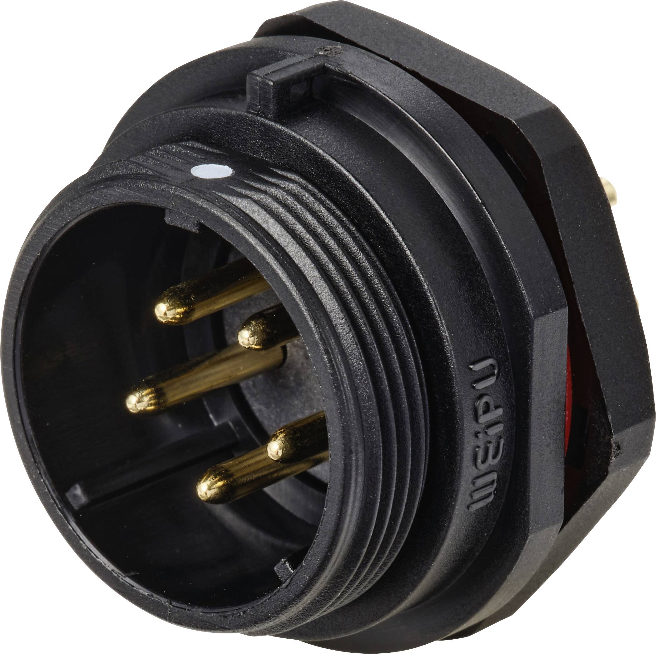Weipu SP2112 / P 5C Rundstik Stik, indbygning Samlet poltal: 5 Serie (rundstikforbindelse): SP21 1 stk-0