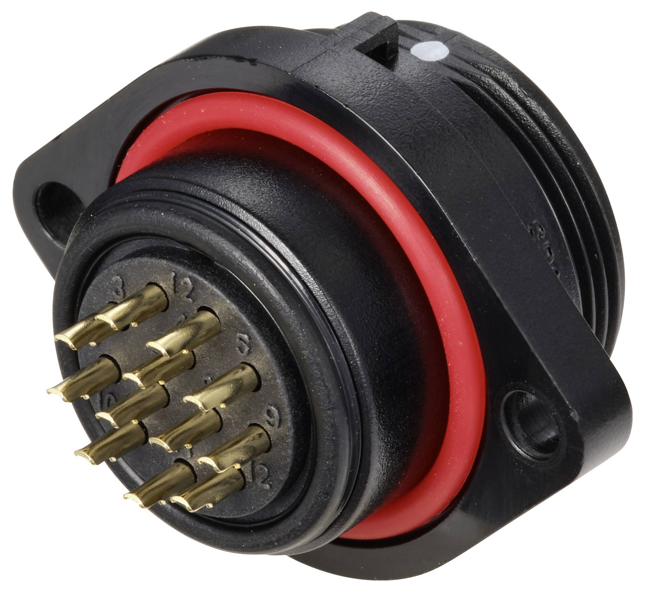 Weipu SP2113 / P12 Rundstik Stik, indbygning Samlet poltal: 12 Serie (rundstikforbindelse): SP21 1 stk-2