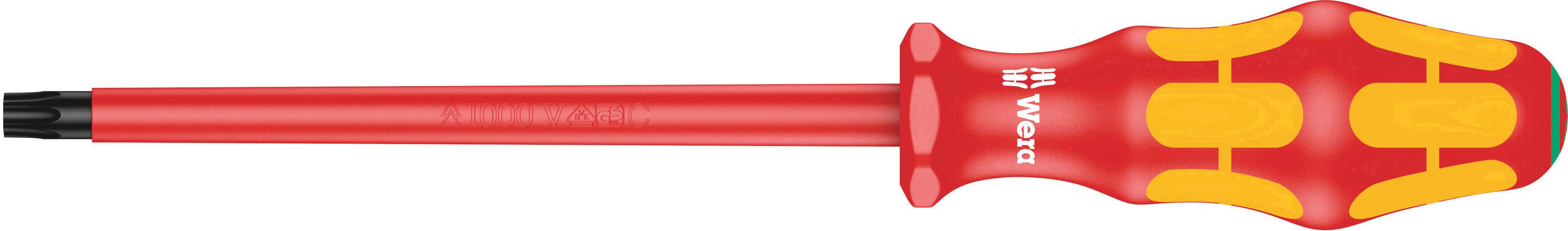 Wera 167 i VDE Torx-skruetrækker Størrelse T 45 Klinge-længde: 150 mm DIN EN 60900 1 stk
