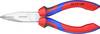 Knipex 25 25 160 Elektronik og finmekanik Fladrundtang 40° bøjet Krom-vanadium stål 160 mm