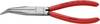 Knipex 38 21 200 Elektronik og finmekanik Fladrundtang 40° bøjet Vanadium elektrostål 200 mm
