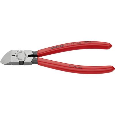 Knipex Kunststoff-Seitenschneider 160mm, 45° abgewinkelt, Knipex 72 11 160 Værksted Plasticskærer uden facet 160 mm