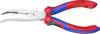 Knipex 26 25 200 Elektronik og finmekanik Fladrundtang 40° bøjet Vanadium elektrostål 200 mm