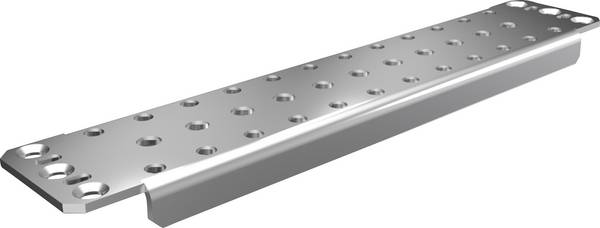 Rittal TS 4394.000 4394.000 DIN-skinne perforeret Stålplade  4 stk
