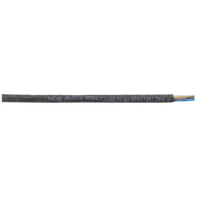 Faber Kabel A05RN-F Persienneledning 4 x 0.75 mm² Sort 050920 Metervare