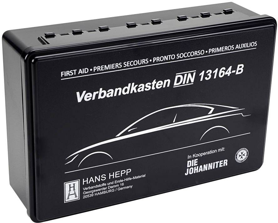 Leipold Doehle 8000 Forbindingskasse Personbil (L x B x H) 26 x 17 x 8 cm EN 14683, EN 455 DIN 13164 02-2022 1 stk