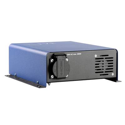 IVT Inverter DSW-600/12 V FR 600 W 12 V/DC - 230 V/AC, 5 V/DC Kan fjernbetjenes