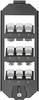 Digitus AN-25179 Gulvboks-holder 3-dobbelt Sort