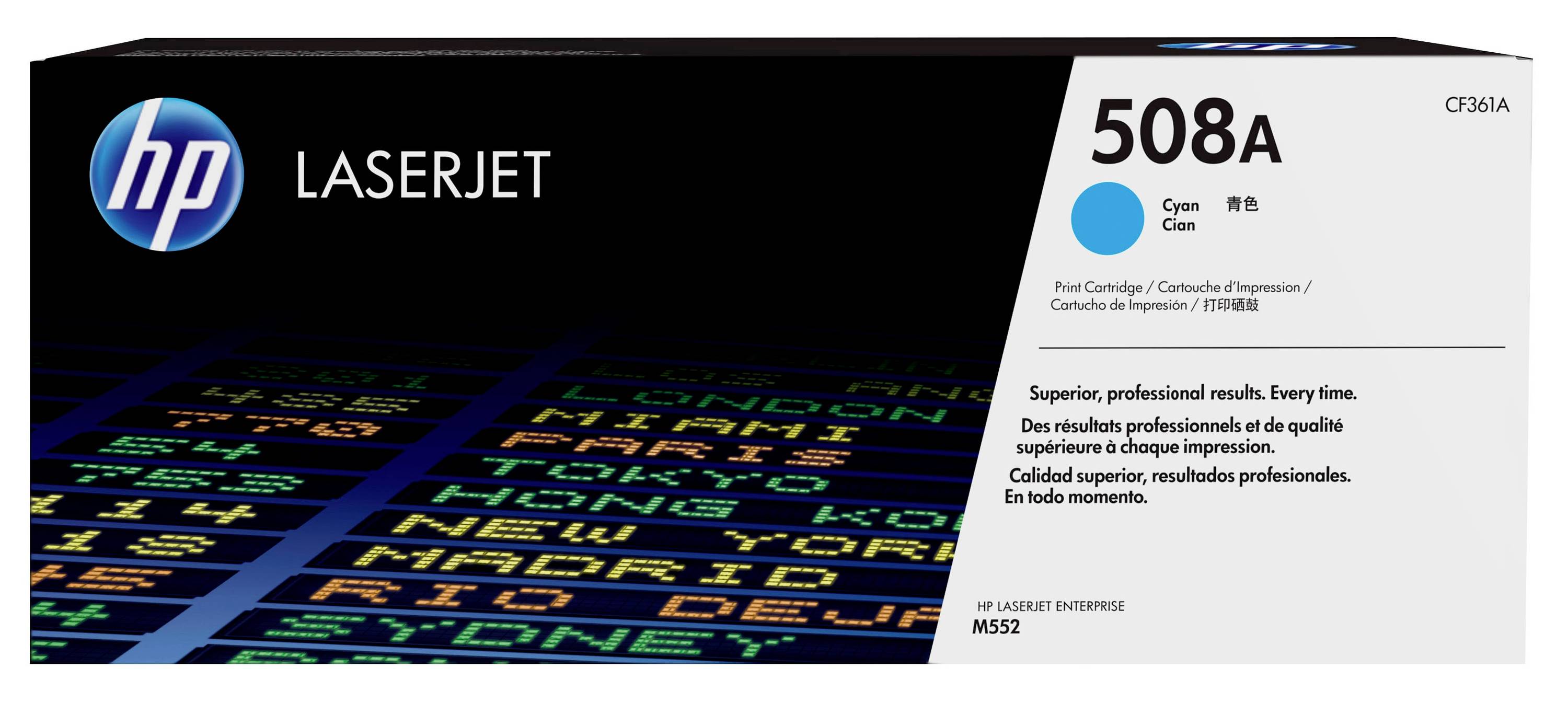 HP Tonere 508A Original Cyan 5000 Sider CF361A