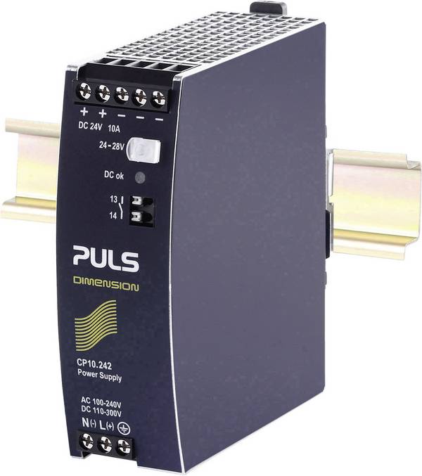 PULS CP10.242 Strømforsyning til DIN-skinne (DIN-rail) 24 V/DC 10 A 240 W Antal udgange:1 x Indhold 1 stk