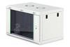 Digitus DN-19 07-U-EC 19 tommer vægkabinet (B x H x T) 600 x 416 x 450 mm 7 U Gråhvid (RAL 7035)