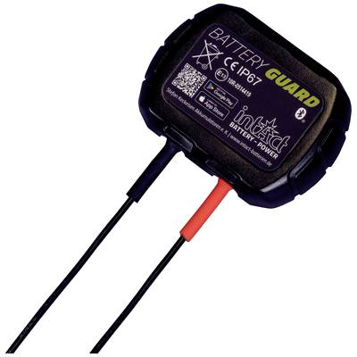 Intact GL10 Battery-Guard Batteriovervågning 12 V Bluetooth®-forbindelse, App-kompatibel, Ladeovervågning 15 mm x 60 mm 