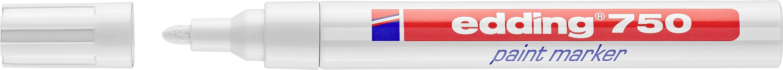 Edding 750 paint marker 4-750049 Lakmarker Hvid 2 mm, 4 mm