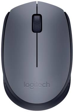 Logitech M170  WLAN-mus Trådløs   Optisk Grå, Sort 3 Knapper 1000 dpi