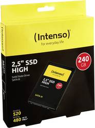 Korean Broderskab perspektiv Intenso High Performance 240 GB Intern SSD-harddisk 2.5" SATA 6 Gb/s Retail  3813440 | Conradelektronik.dk