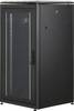 Digitus DN-19 22U-6/6-B-1 19" netværksskab (B x H x T) 600 x 1164 x 600 mm 22 U Sort (RAL 9005)