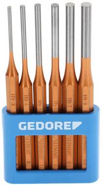 Gedore Pin dorn sæt 6PC. PVC holderen  8757670