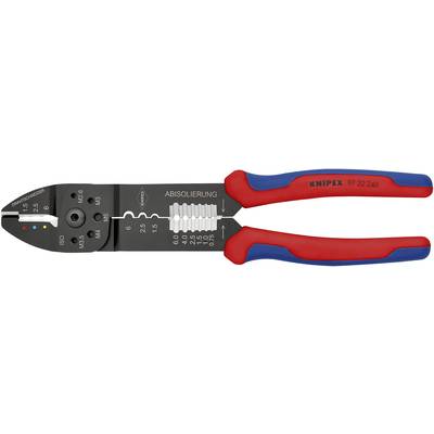 Knipex Knipex-Werk 97 32 240 Krympetang Isolerede kabelsko;, Isolerede stikforbindelser 1.5 til 6 mm²