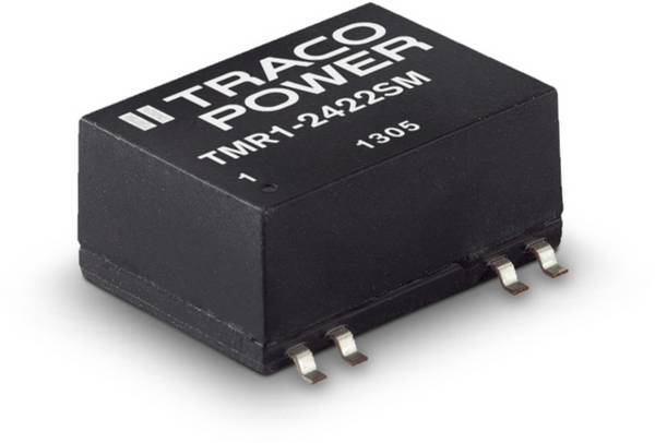 TracoPower  TMR 1-2411SM  DC/DC-omformer, SMD  24 V/DC  5 V/DC  200 mA  1 W  Antal udgange: 1 x  Indhold 1 stk