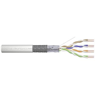 Digitus DK-1531-V-305 Strømkabel CAT 5e SF/UTP 0.2 mm² Gråhvid (RAL 7035) 305 m