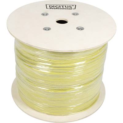 Digitus DK-1743-A-VH-D-5 Strømkabel CAT 7a S/FTP 0.32 mm² Gul 500 m