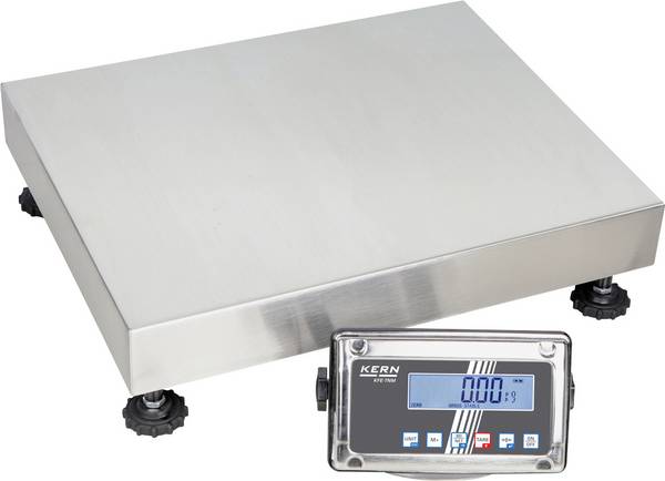 Kern SFE 60K-2LNM Platformvægt SFE 60K-2LNM  Vejeområde 60 kg Aflæsningsnøjagtighed 20 g Batteridrevet, via strømforsyning Flerfarvet