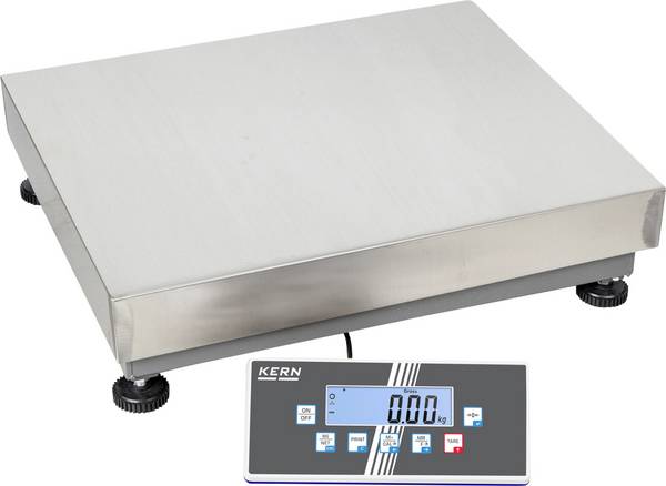 Kern EOC100K2XL Platformvægt EOC 100K-2XL  Vejeområde 150 kg Aflæsningsnøjagtighed 20 g, 50 g via strømforsyning Flerfarvet