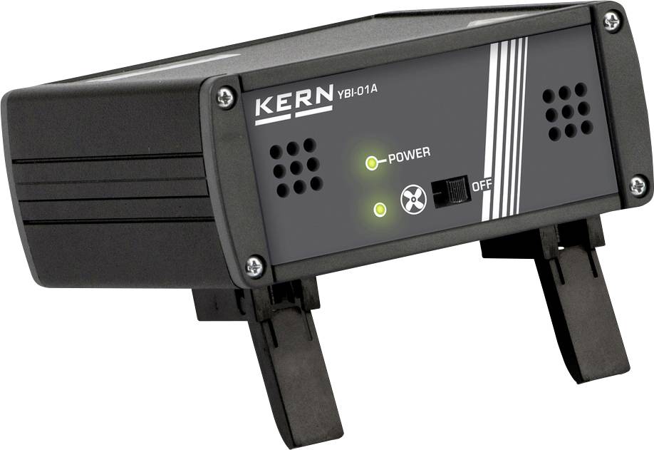 Elektronisk enhed med påskriften 'Kern'; to lamper viser 'Power' og 'Off'; bruges til præcisionsmålinger.