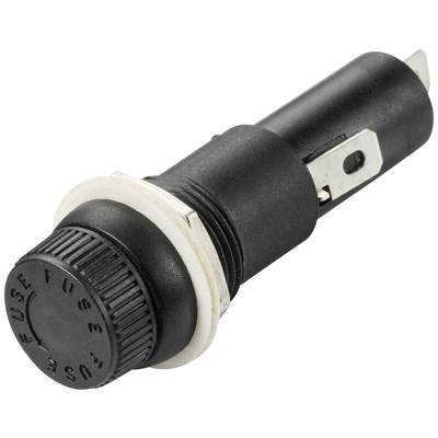 TRU COMPONENTS 1587908 TC-R3-46B B Sikringsholder Passer til Finsikring 5 x 20 mm 15 A 250 V/AC 1 stk