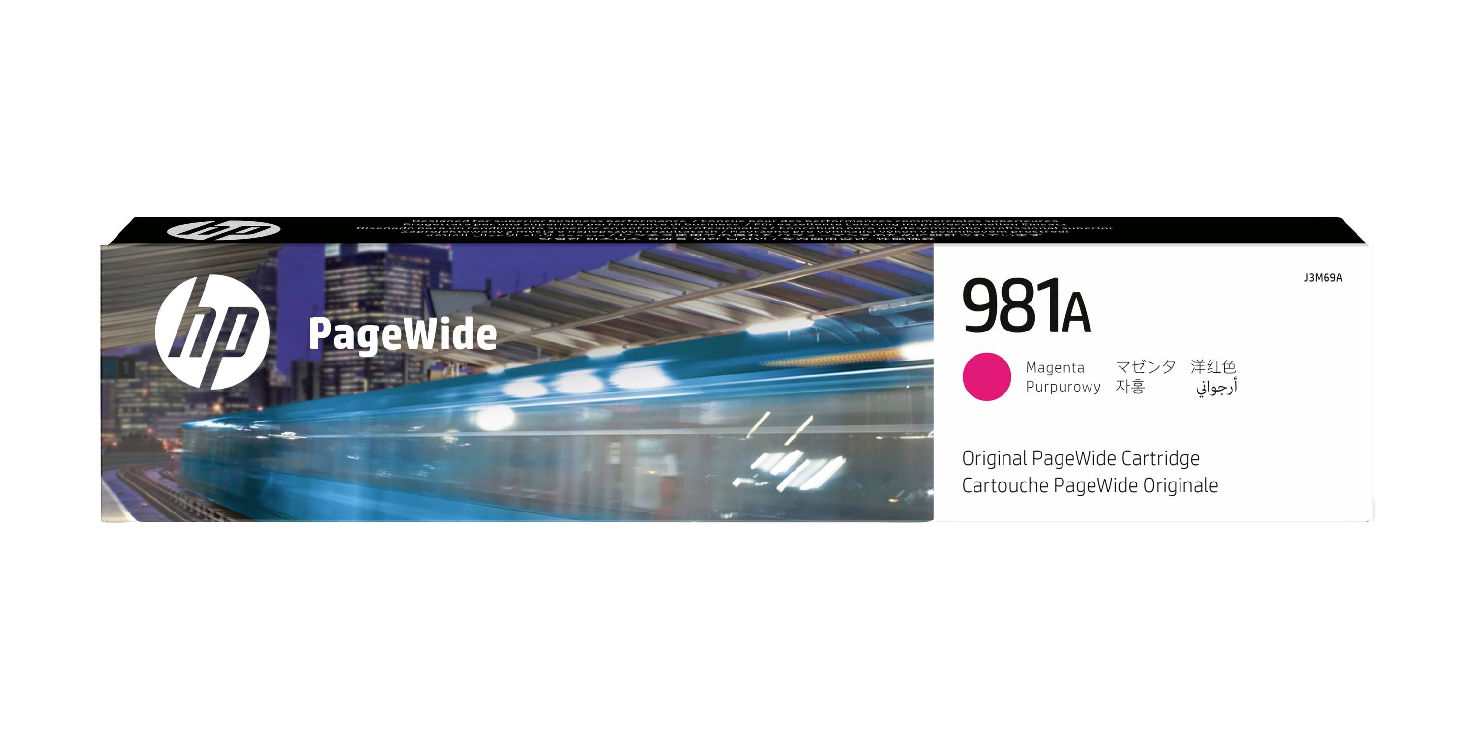 HP Blæk 981A Original Magenta J3M69A Blæk
