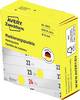 Avery-Zweckform 3852 Etiketter Ø 10 mm Papir Gul 800 stk Permanent vedhæftningsevne Markeringspunkter etiketter