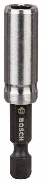 Stikdyse med Bosch-logo, cylinderformet, af metal, med sekskantskaft.