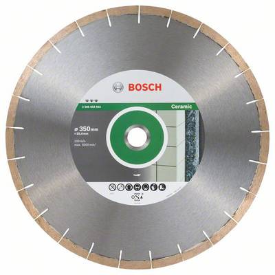 Bosch Accessories 2608603603 Best for Ceramic+Stone Diamantskæreskive  Diameter 350 mm   1 stk