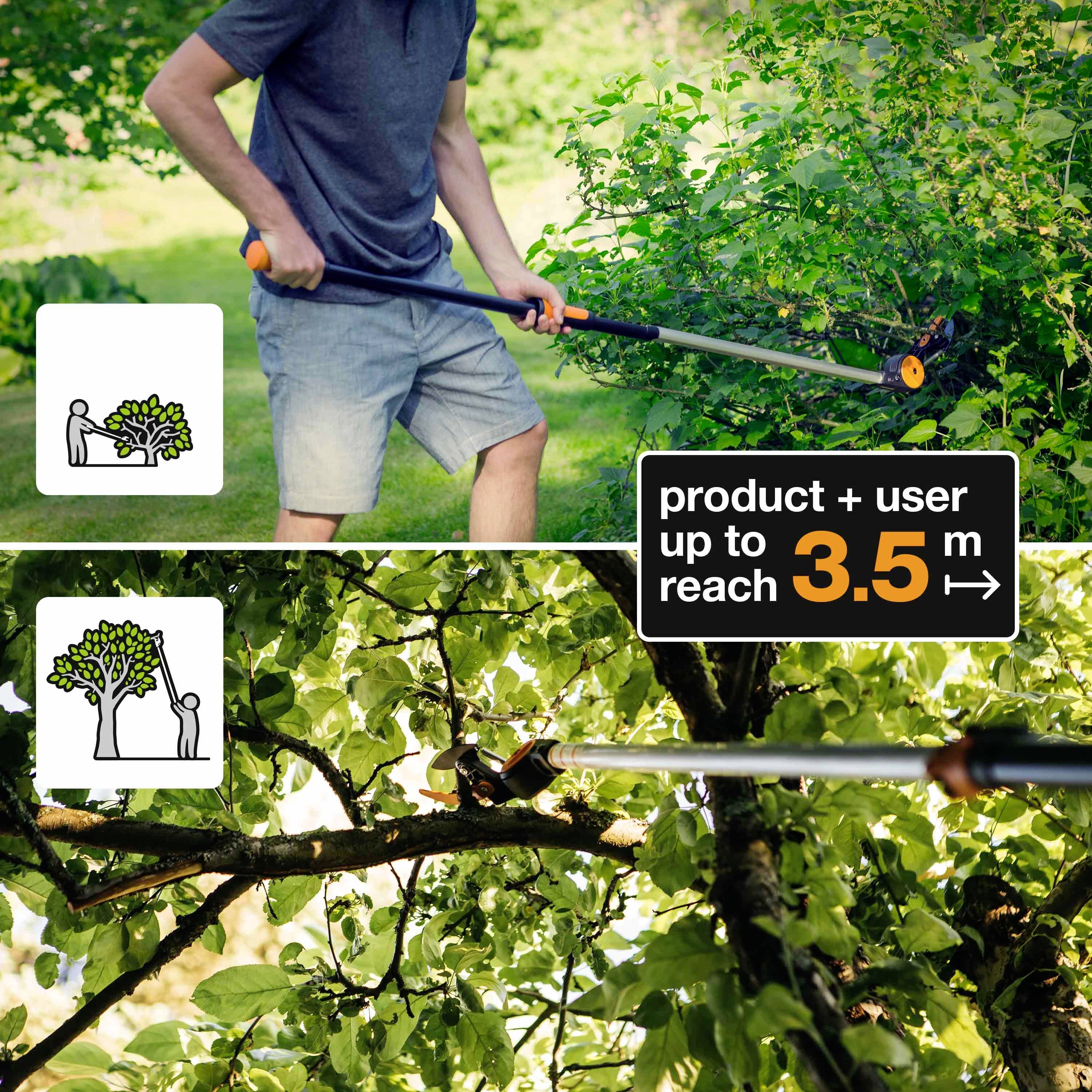 Fiskars 1023625 PowerGear UPX82 Lang grensaks Bypass-3