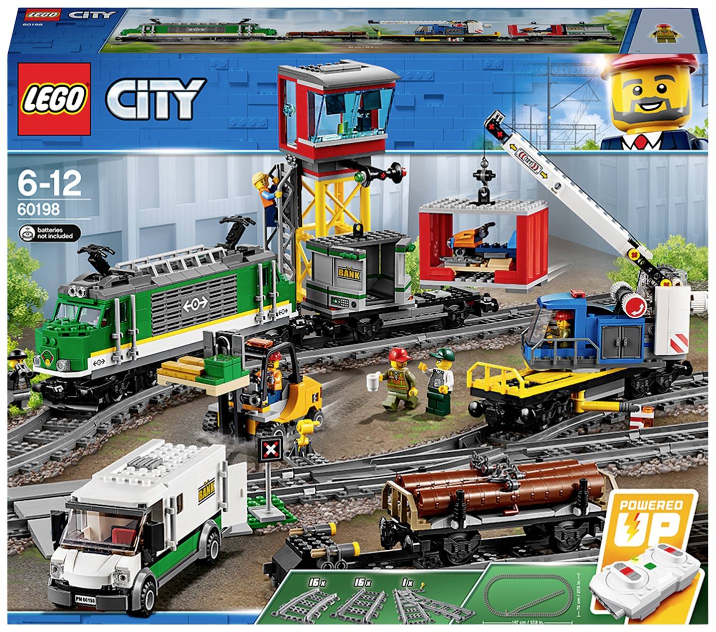 Egypten Happening om LEGO® CITY 60198 Godstog | Conradelektronik.dk