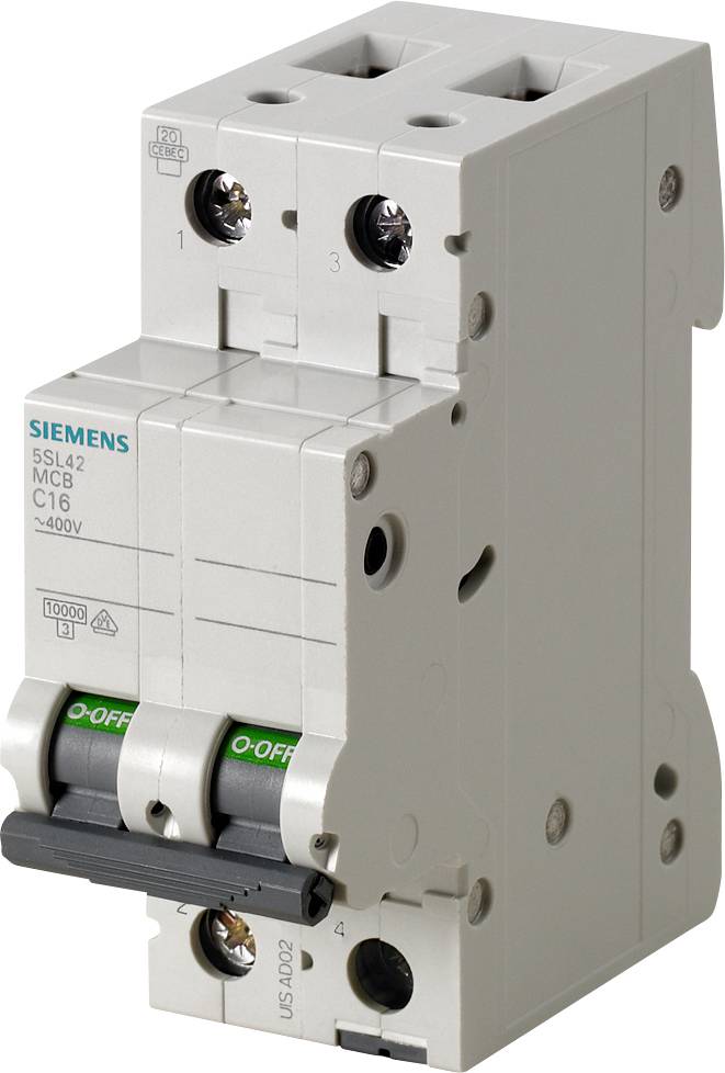 Siemens 5SL42018 5SL4201-8 Ledningssikkerhedsafbryder 1 A 400 V