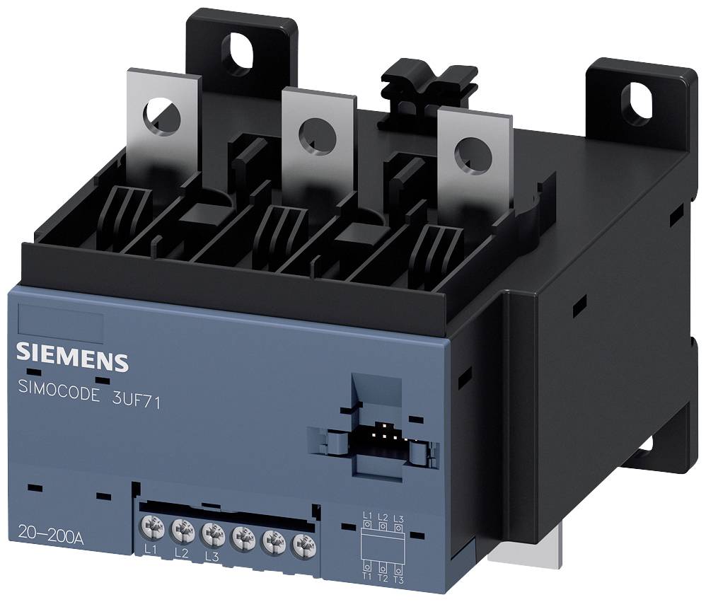 Siemens 3UF7113-1BA00-0 PLC-strøm-/spændingsregistreringsmodul 690 V/AC