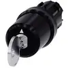Siemens 3SU10005BL210AA0 3SU1000-5BL21-0AA0 Nøglekontakt 2 x 45 ° IP66, IP67, IP69/IP69K 1 stk