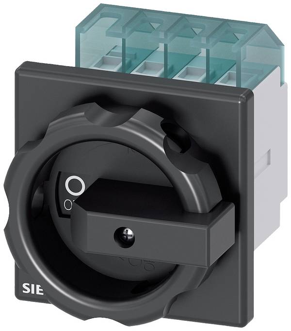 Lastdelekontakt Sort 3-polet 6 mm² 16 A 690 V/AC Siemens 3LD20030TK51