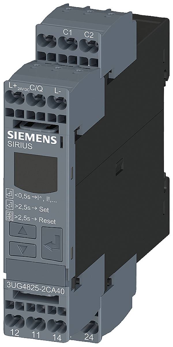 Siemens 3UG4825-2CA40 3UG48252CA40 Overvågningsrelæ Antal relæudgange: 2