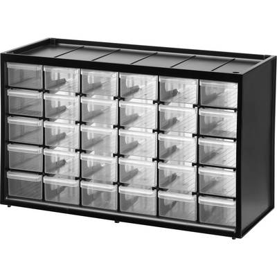Universel STANLEY 1-93-980 Sortimentskasse (L x B x H) 36.5 x 15.5 x 22.5 cm Antal fag: 30 Indhold 1 stk