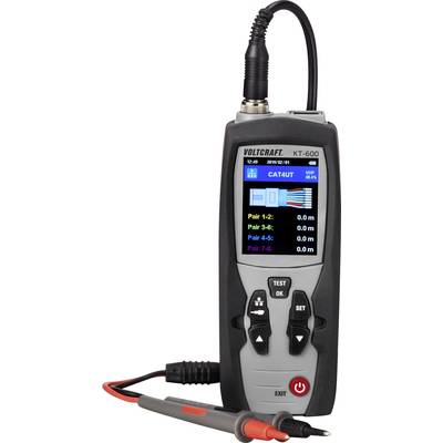 Kabeltester VC-9199620 VOLTCRAFT KT-600 Netværk