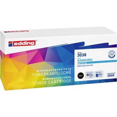 Edding Tonere erstatter Samsung MLT-D116L Kompatibel Sort 3000 Sider EDD-3038 18-3038-0